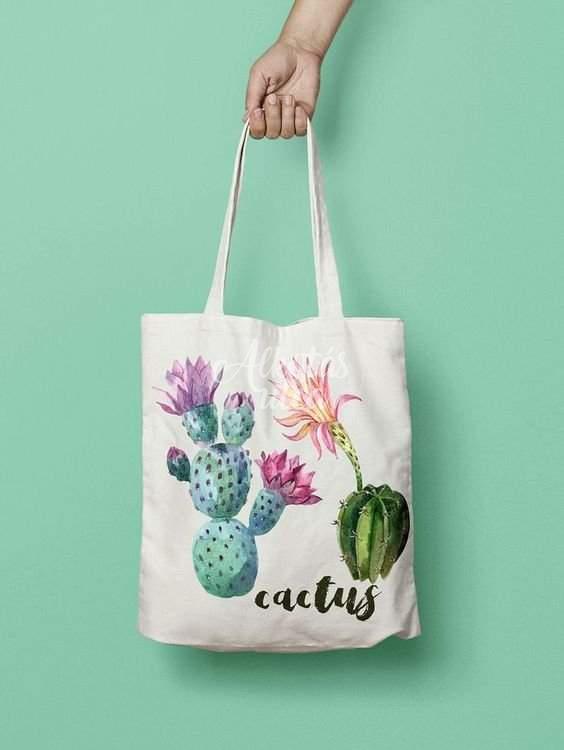 Kaktuszok táskafestő workshop